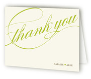 Winter Flourish Thank You Cards