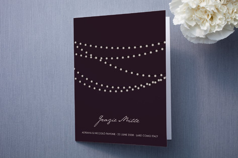 Midnight Vineyard Thank You Cards