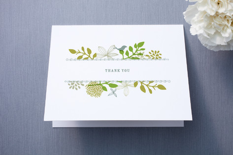 Fling Thank You Cards