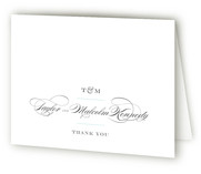 Charming Go Lightly Thank You Cards