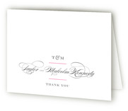 Charming Go Lightly Thank You Cards