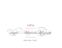 Charming Go Lightly Thank You Cards