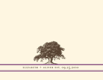 Oak Tree Thank You Cards