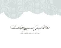 Pearls on a String Thank You Cards