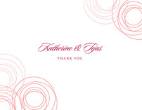 Circles of Love Thank You Cards