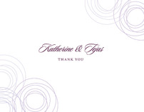Circles of Love Thank You Cards
