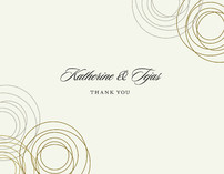 Circles of Love Thank You Cards
