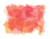 Aquarelle Thank You Cards