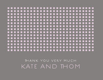 Swanky Hotel Thank You Cards