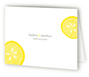 Lemon Drop Thank You Cards