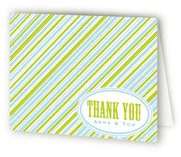 Tie Stripe Thank You Cards