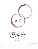 Vino Thank You Cards