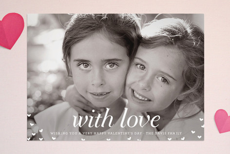 With Love Valentine's Day Cards