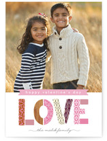 Patterned Love Valentine's Day Cards