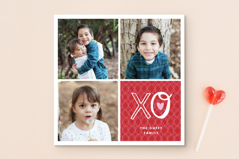 Hug and Kiss Valentine's Day Cards