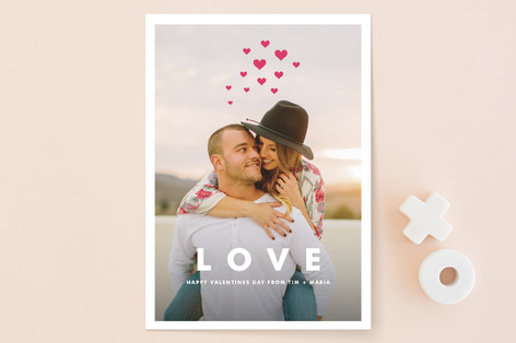 Hearts Aflutter Valentine's Day Cards