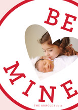 Be Mine Valentine's Day Cards