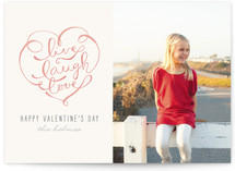 Live, Laugh, Love Valentine's Day Cards