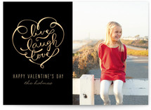 Live, Laugh, Love Valentine's Day Cards