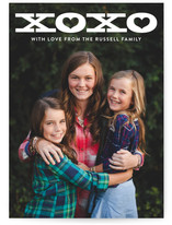 Bold XOXO Valentine's Day Cards