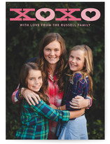 Bold XOXO Valentine's Day Cards