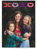 Bold XOXO Valentine's Day Cards
