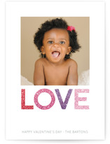 Sparkling Love Valentine's Day Cards