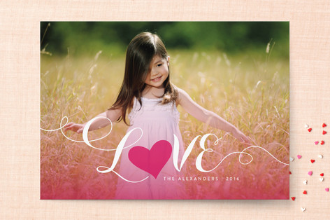 Sunset Valentine's Day Cards