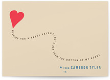 Bottom of My Heart Valentine's Day Cards