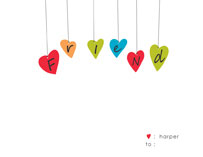 friend Valentine's Day Cards, by Erin Rau