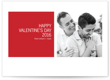 Modern Geometric Valentine's Day Cards