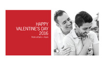 Modern Geometric Valentine's Day Cards, by Precious Bugarin Design