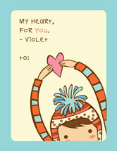 My Heart, for You. Valentine's Day Cards, by Vickie C.