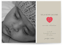 New Baby Valentine's Day Cards