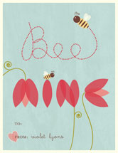 petals of mine Valentine's Day Cards, by Carrie Eckert