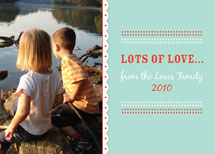 Red Mint Valentine's Day Cards, by Kelly Nasuta