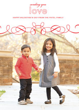 sending you love Valentine's Day Cards, by Daily Sip Studios