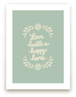 Love Builds Art Prints