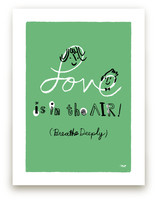 Love is in the Air! Art Prints