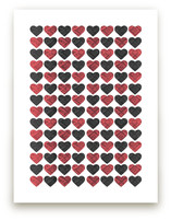 Lots of Hearts Art Prints