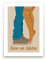 Love on Tiptoe Art Prints