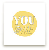 You and Me Art Prints