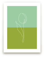 Tulip for Tracery Art Prints