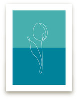 Tulip for Tracery Art Prints