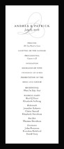 Initial Script Wedding Programs