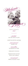 Elegant Script Wedding Programs