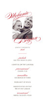 Elegant Script Wedding Programs