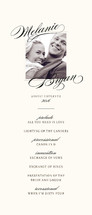 Elegant Script Wedding Programs
