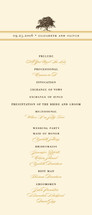 Oak Tree Wedding Programs
