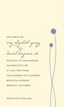 Allium Wedding Invitations, by Oblation
